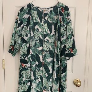 Rachel Zoe tropical cover up